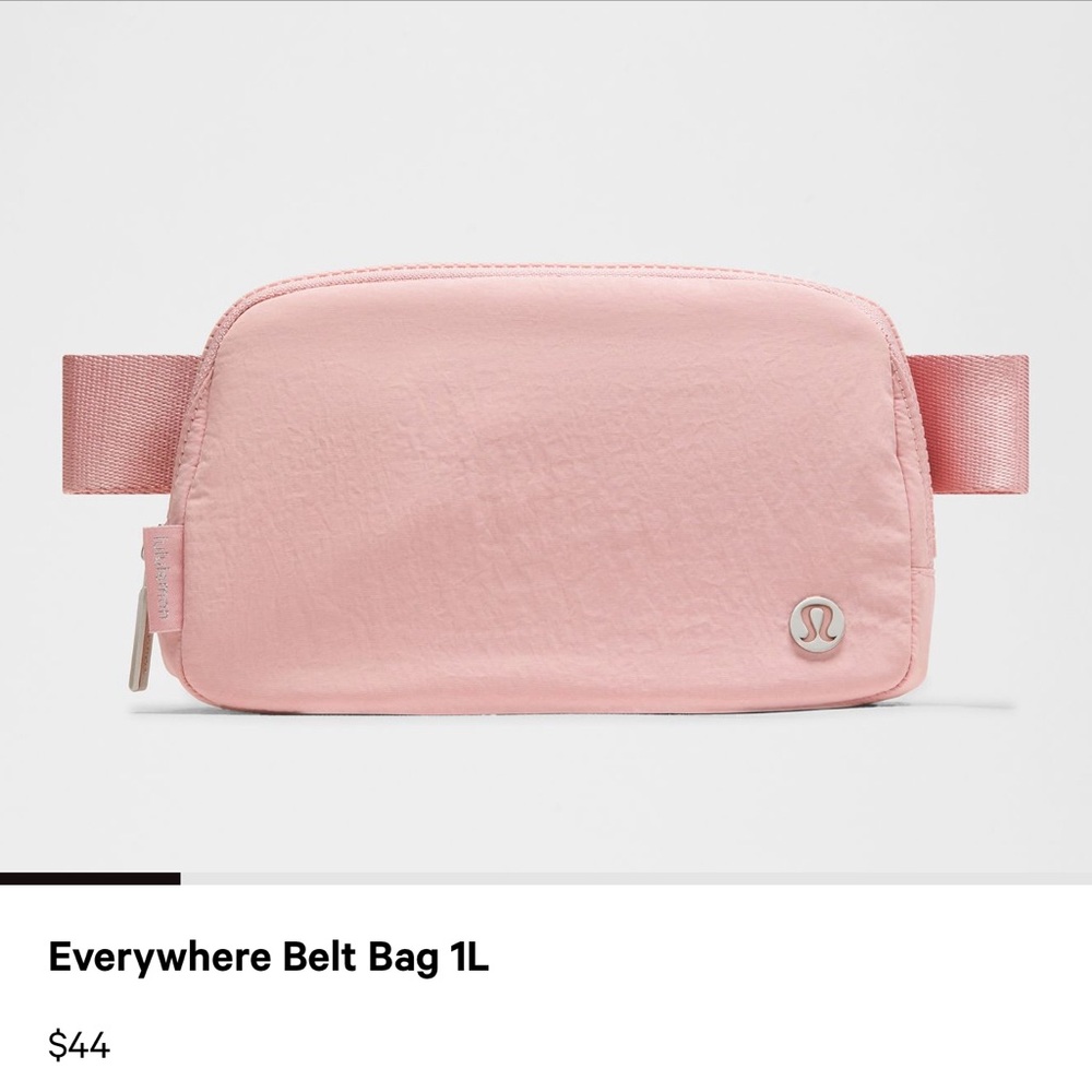 lululemon athletica Pink Mini Bag NWT